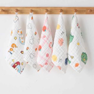 Pañitos para bebé algodón suave set 5 unidades