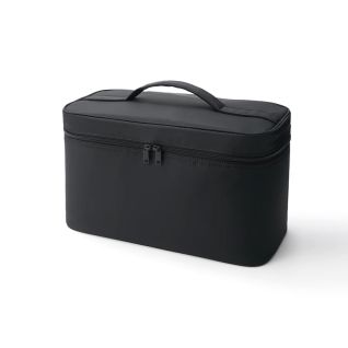 Morral Organizador Nailon MUJI Negro Gran Capacidad para Cosméticos y Viaje