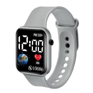 Reloj Digital Infantil Esférico Con Correa De - Y Simple Para Niños