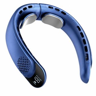 Ventilador de Cuello Silencioso Cinco Núcleos Recargable Refrigerante