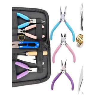 Juego de pinzas para manualidades DIY, 8 piezas