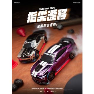 Coche teledirigido de deriva en miniatura, modelo de coche deportivo de escritorio, juguete de carreras para niños