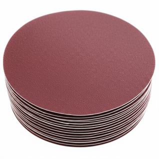Lija Redonda Autoadhesiva Terciopelo 4" y 5" para Pulidora de Pared 7" y 9"