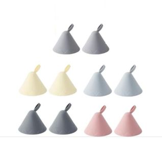 Mango Antiescaldante Silicona Triangular Olla Alta Temperatura Cocina