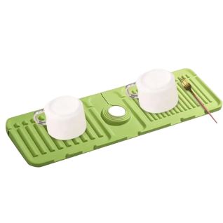 Almohadilla Drenaje Grifo Silicona Lavabo Impermeable Filtro Agua Cocina