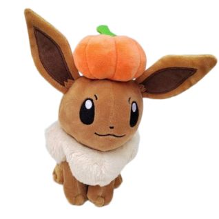 Peluche Pokémon Eevee con Calabaza + Umbreon Suave Juguete Coleccionable