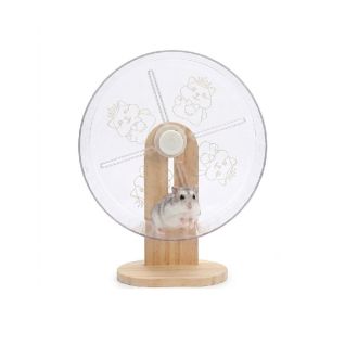 Rueda Para Hámster Con Soporte Silenciosa 24Cm