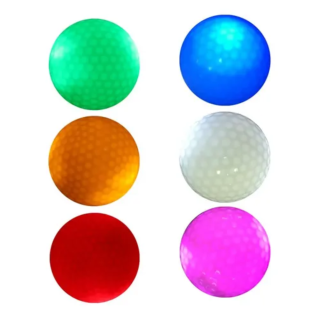 Pelota De Golf Con Luz LED Para Juego Nocturno