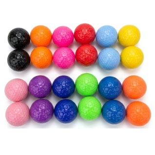Pelotas De Golf 12 Colores Para Niños
