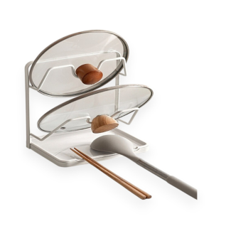Organizador de tapas y utensilios de cocina