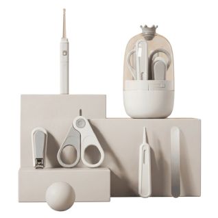 Kit cuidado uñas bebé tijeras cortaúñas lima