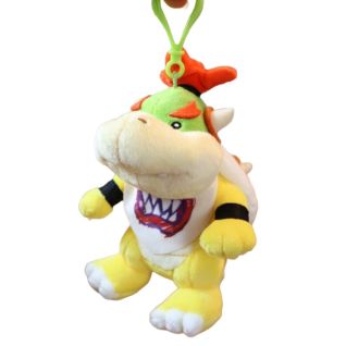 Llavero Peluche Bowser Jr. Suave Accesorio Colgante Coleccionable