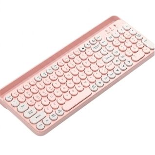 Teclado Bluetooth Silencioso para Tablet Móvil Portátil