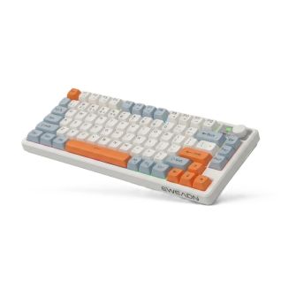 Teclado Inalámbrico Silencioso Bluetooth Rgb Con Mouse - Portátil