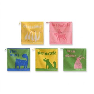 Toalla Facial Algodón Niños Estampado Animales Antibacterial