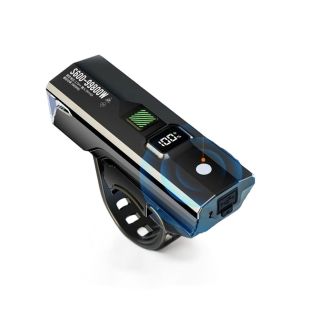 Luz de bicicleta LED recargable USB con sensor fotosensible