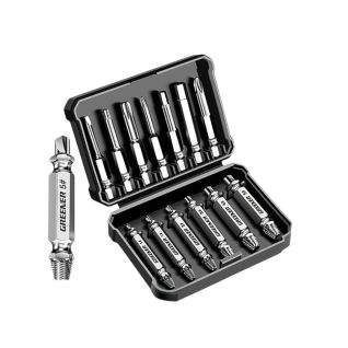 Kit Extractor Tornillos Rotos Greener 7 Piezas