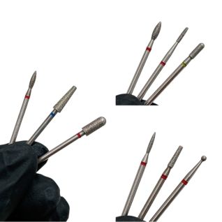 Juego Brocas Diamantadas Manicura Spa Cuidado Piel Profesional