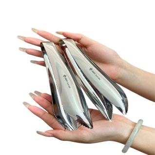 Pinza Acero Inoxidable 304 Para Hielo, Refrigerios, Pan, Hotel, Buffet