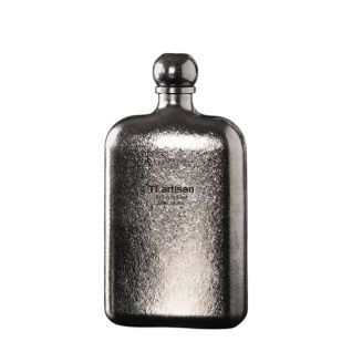 Petaca de Bolsillo Titanium Craftsman 230ml - Botella Portátil para Viajes