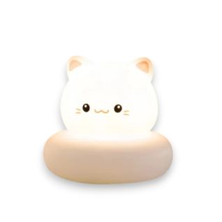 Lámpara Noche LED Kawaii Conejo Oso Cerdo Pollito Adorable Regalo Infantil